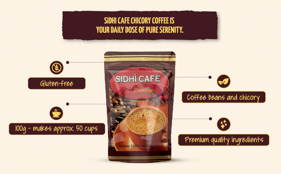 SIDHICAFE 200g INSTANT COFFEE