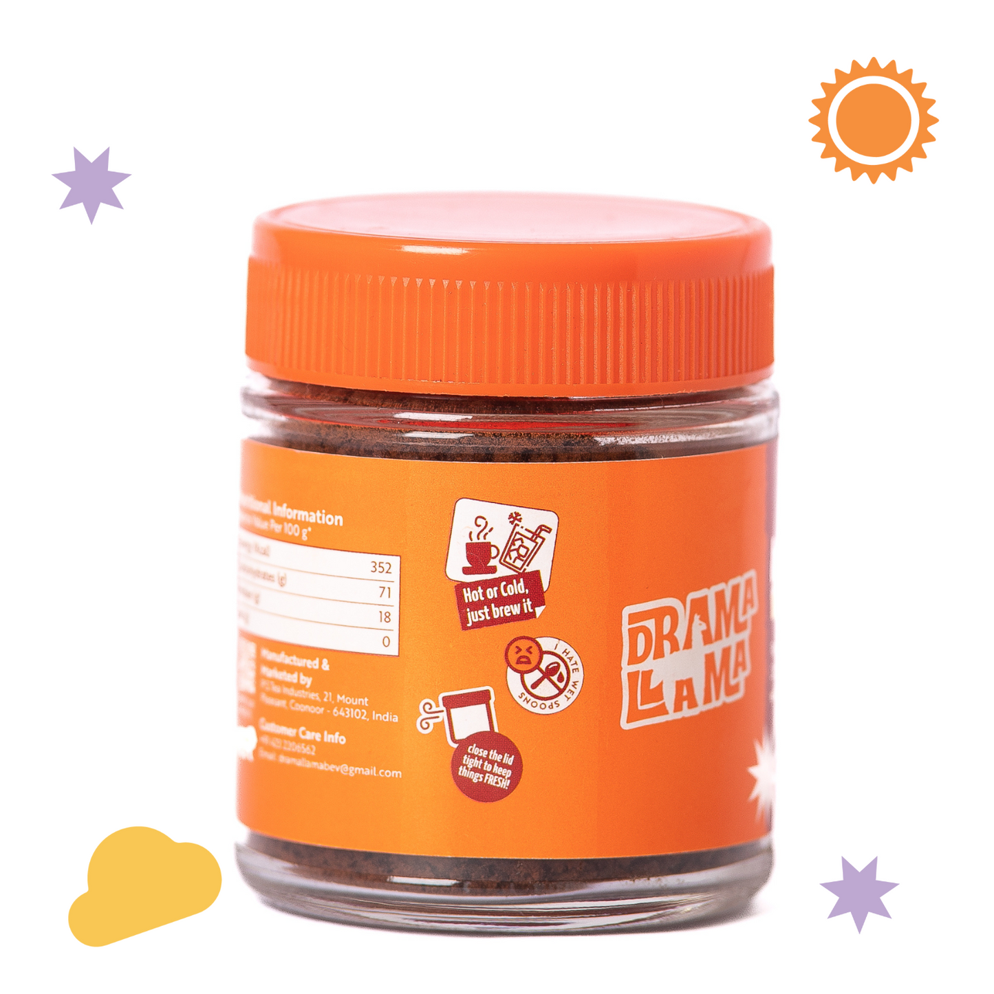 Instant Coffee powder dramallama