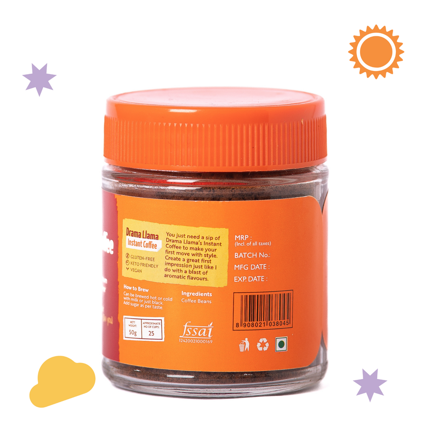 Instant Coffee powder dramallama