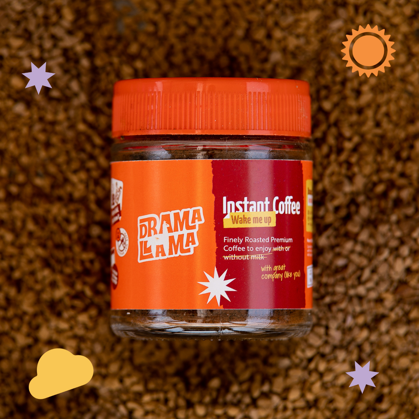 Instant Coffee powder dramallama