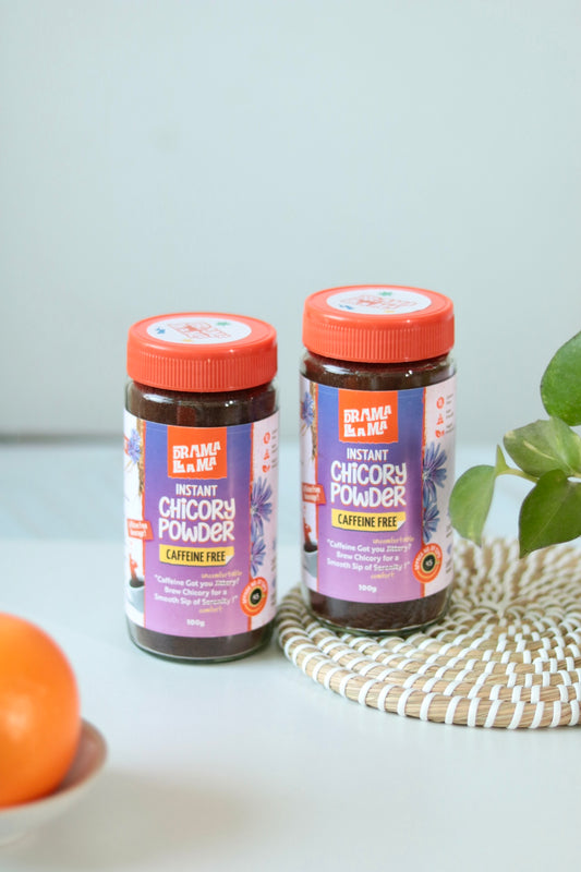 Instant Chicory Powder 100g (100% Natural caffeine free health beverage)