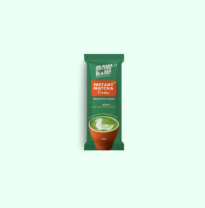 Drama Llama Matcha Premix Latte | 3-in-1 | Pack of 3 Sachets