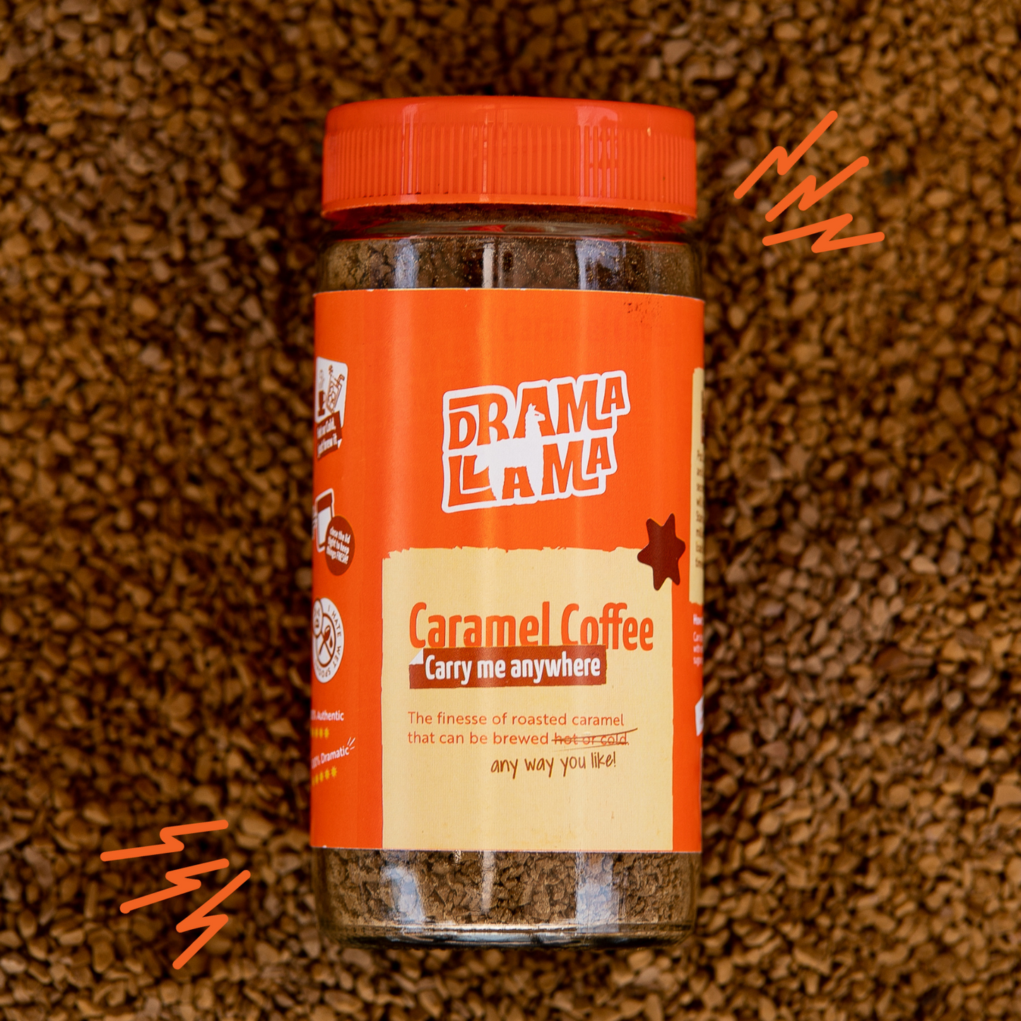 Caramel coffee - Dramallama